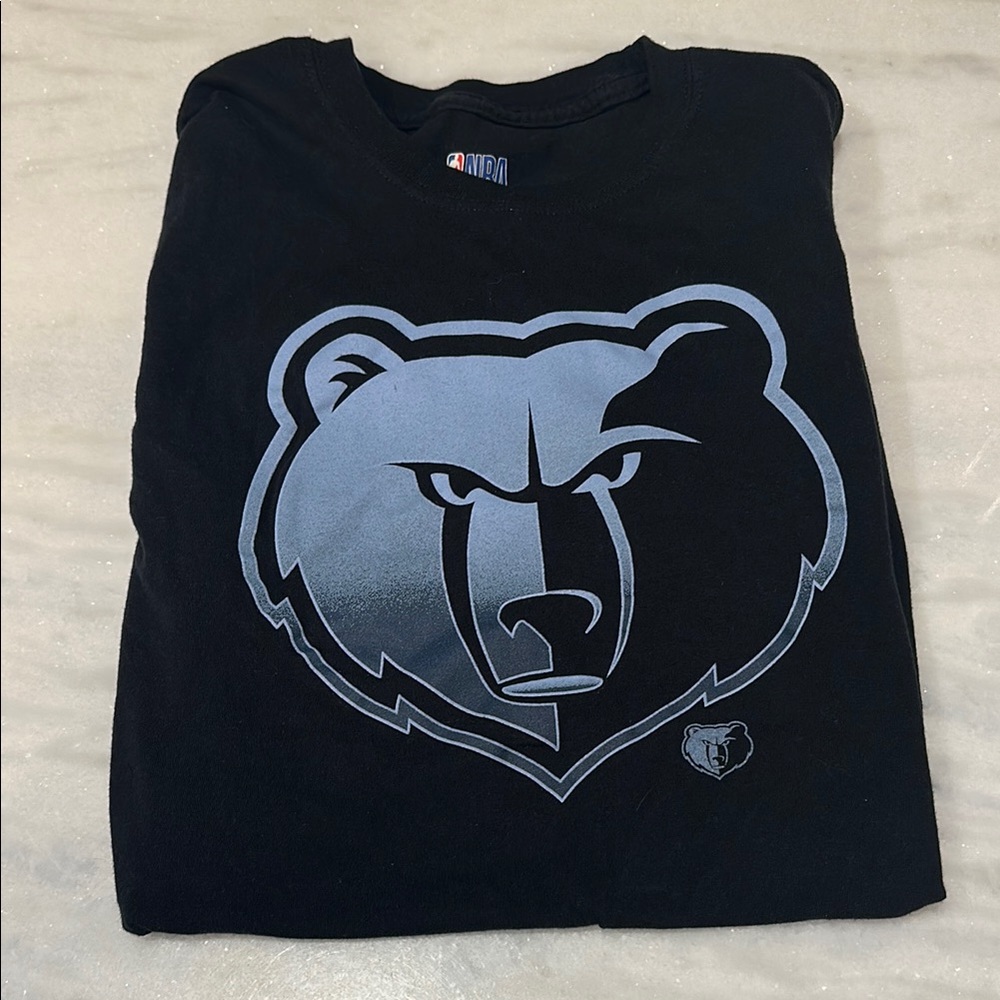 NBA Black Short Sleeve Tee Memphis Grizzlies